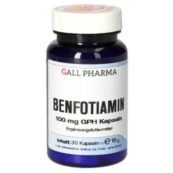 Benfotiamin 100 mg GPH Kapseln vet. (für Tiere), 30 St