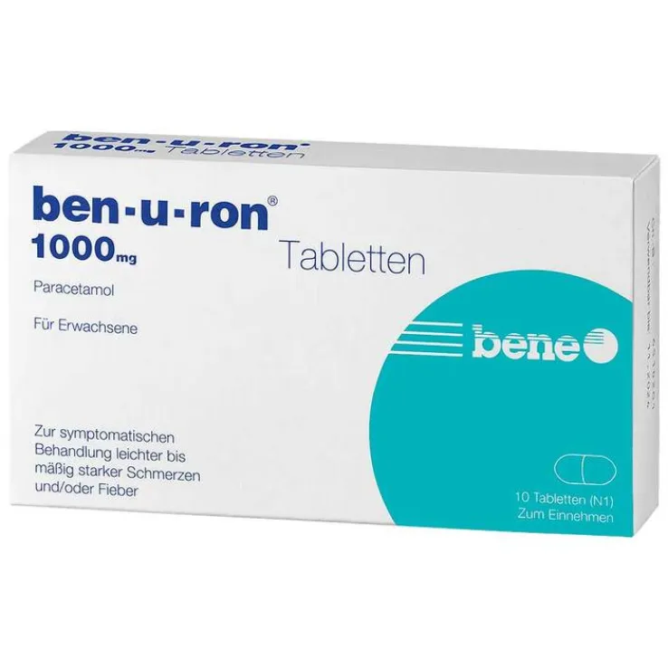 Ben-U-Ron 1.000 mg Tabletten, 10 St