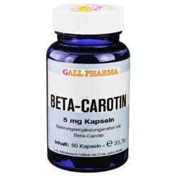 Beta Carotin 5 mg Kapseln, 60 St