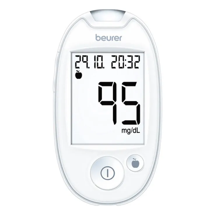 Beurer Blutzuckermessgerät GL 44 mmol / l weiß, 1 St