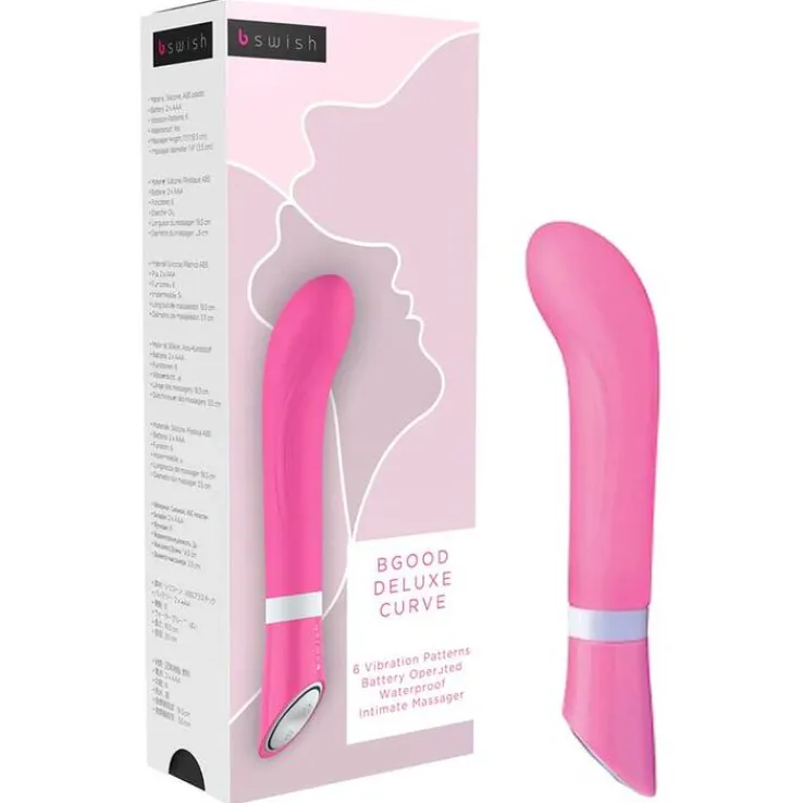 Bgood Deluxe G-Spot Petal Pink Vibrator, 1 St