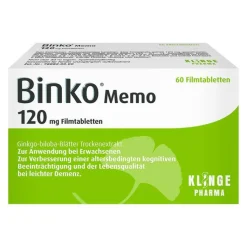 Binko Memo 120 mg Filmtabletten, 60 St