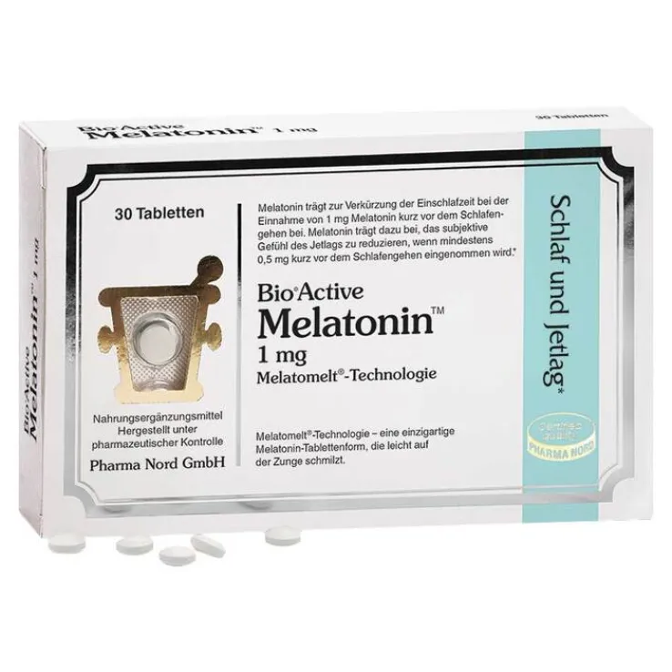 Bio Active Melatonin 1 mg Tabletten, 30 St