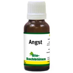 Bio Bachblüten Angst Tropfen für Hund / Katze / Pferd, 20 ml