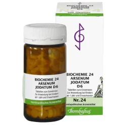 Biochemie 24 Arsenum jodatum D 6 Tabletten, 200 St