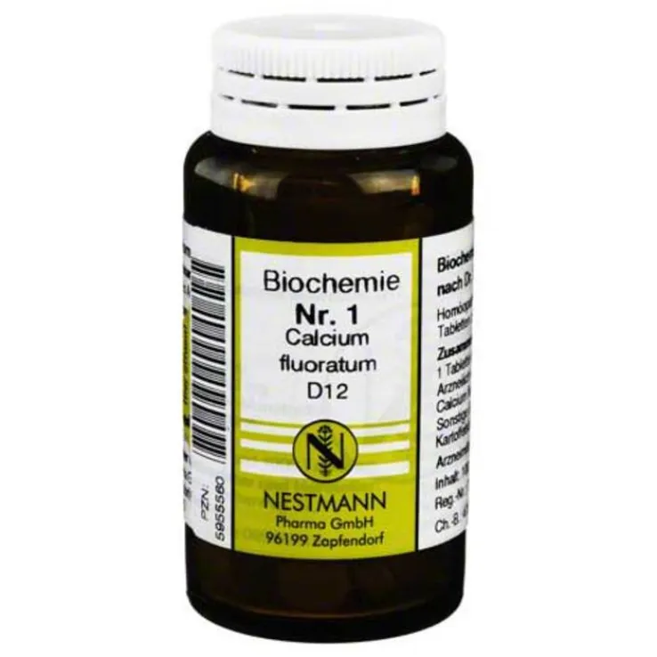 Biochemie 1 Calcium fluoratum D 12 Tabletten, 100 St