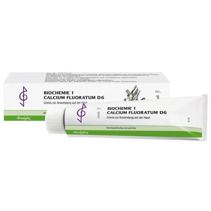 Biochemie 1 Calcium fluoratum D 6 Creme, 100 ml