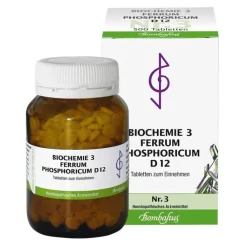 Biochemie 3 Ferrum phosphoricum D 12 Tabletten, 500 St