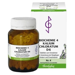 Biochemie 4 Kalium chloratum D 6 Tabletten, 500 St