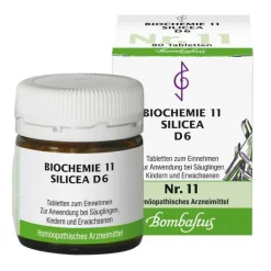 Biochemie 11 Silicea D 6 Tabletten, 80 St