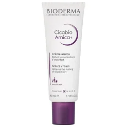 Bioderma Cicabio Arnica + Pflegecreme für geschädigte Haut, Schwellungen und Hämatome, 40 ml