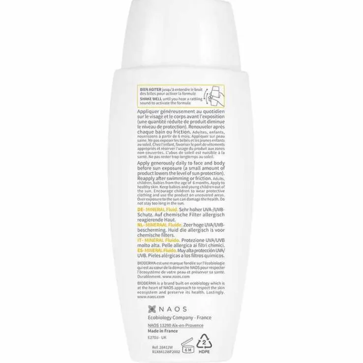 Bioderma Photoderm Mineralfl Creme SPF 50 + , 75 g