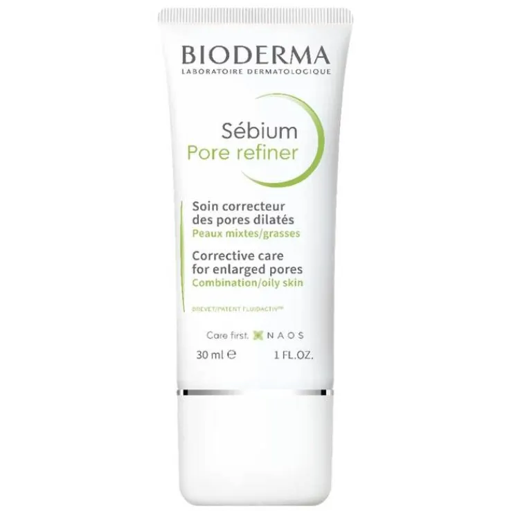 Bioderma Sebium Pore Refiner Creme für unreine, ölige, zu Akne neigende Haut, 30 ml
