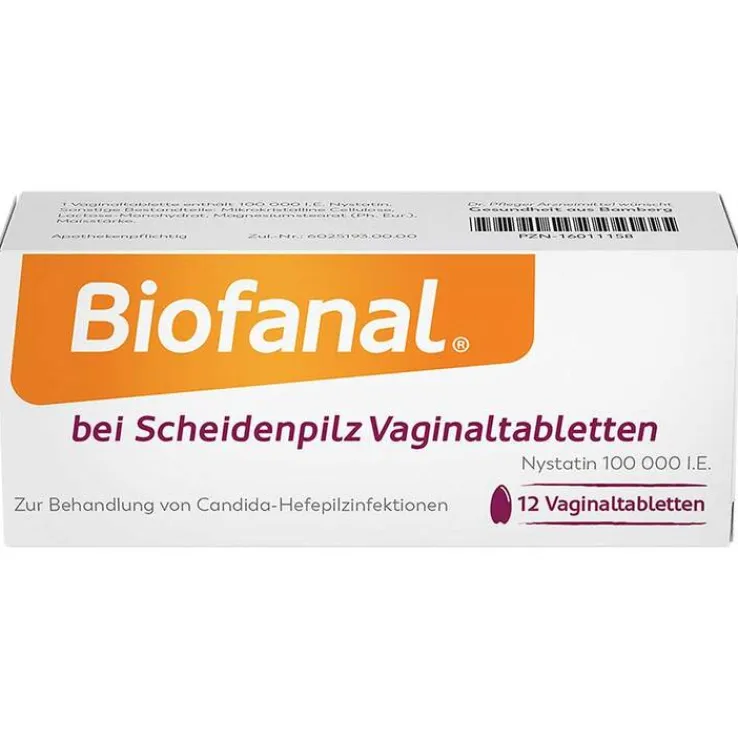 Biofanal® bei Scheidenpilz Vaginaltabletten, 12 St