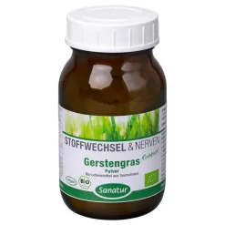 Bio Gerstengras Pulver - Sanatur, 90 g