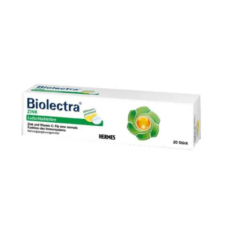 Biolectra Zink Lutschtabletten, 20 St