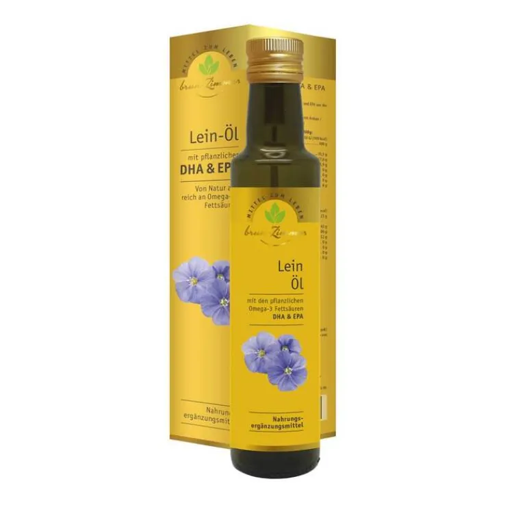 Bio-Leinöl mit DHA und EPA, 250 ml