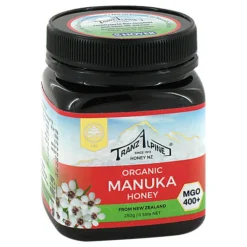 Bio Manuka Honig Mgo 400 + Tranzalpine, 250 g