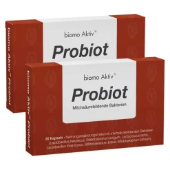 Biomo Aktiv Probiot Kapseln, 2X30 St