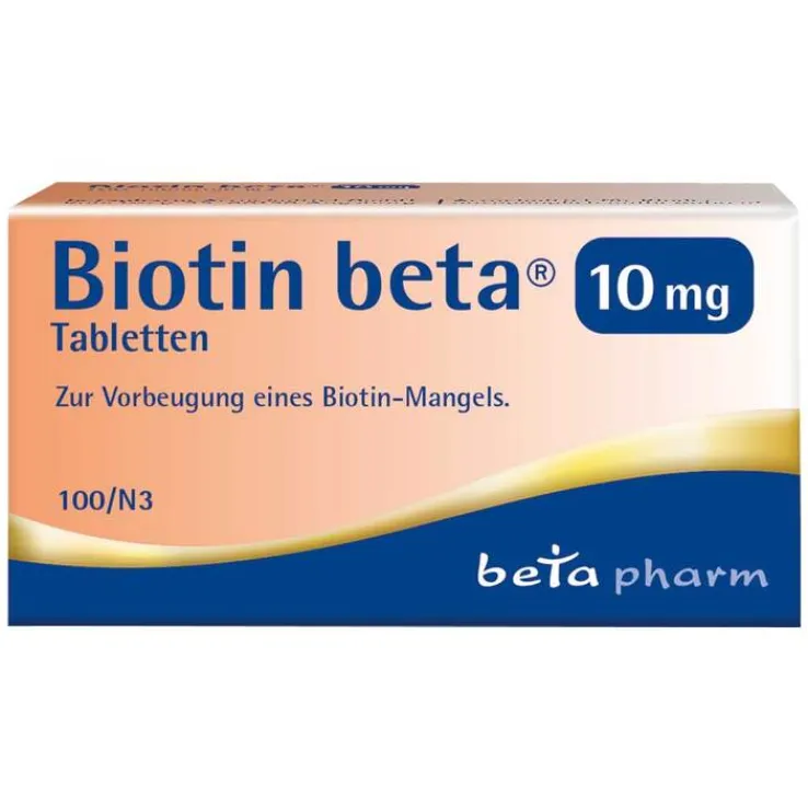 Biotin beta® 10 mg Tabletten, 100 St