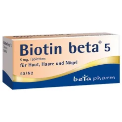 Biotin beta 5 Tabletten, 50 St