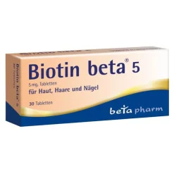 Biotin beta 5 Tabletten, 30 St
