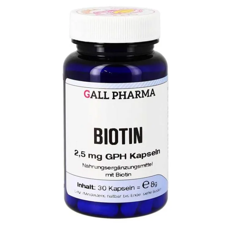 Biotin 2,5 mg GPH Kapseln, 30 St