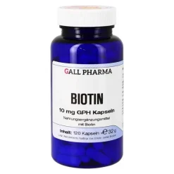 Biotin 10 mg GPH Kapseln, 120 St