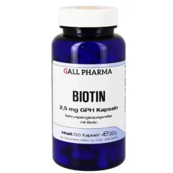 Biotin 2,5 mg GPH Kapseln, 120 St