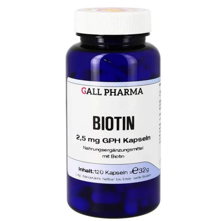 Biotin 2,5 mg GPH Kapseln, 120 St