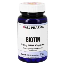Biotin 5 mg GPH Kapseln, 30 St