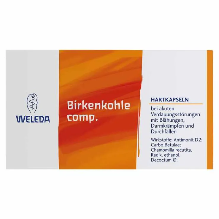 Birkenkohle comp. Hartkapseln, 20 St
