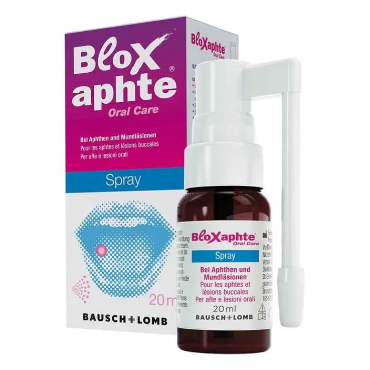 BloXaphte® Oral Care Mundspray bei Aphthen und Verletzungen im Mund, 20 ml