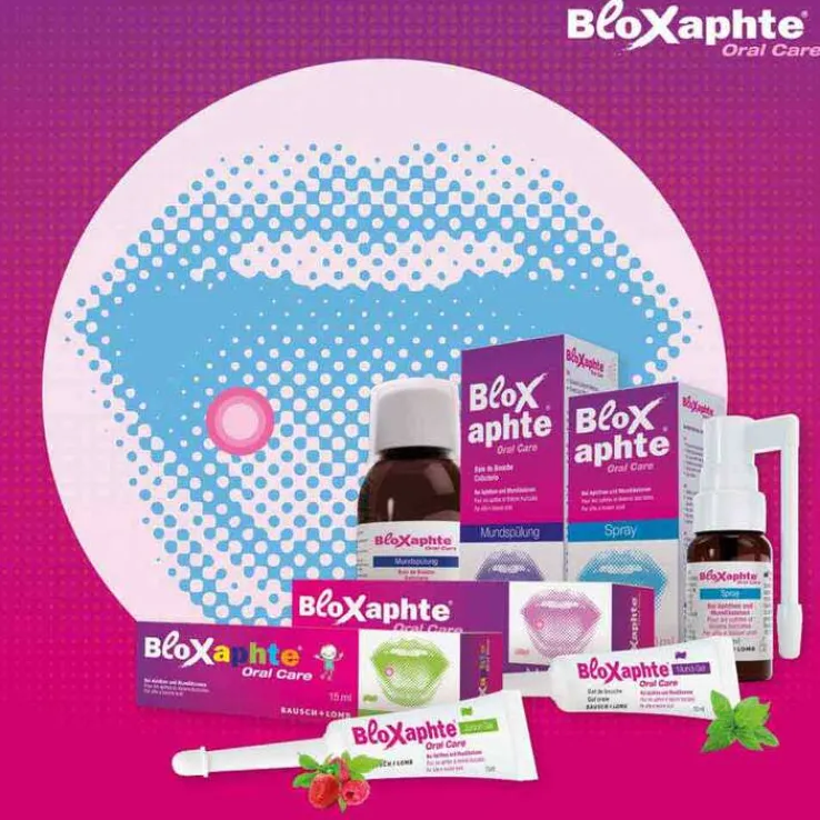 BloXaphte® Oral Care Mundspray bei Aphthen und Verletzungen im Mund, 20 ml