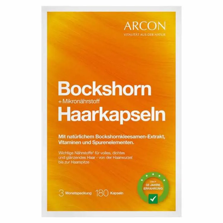 Bockshorn + Mikronährstoff Haarkapseln, 180 St