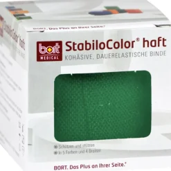 Bort Stabilocolor haft Binde 10cm grün, 1 St