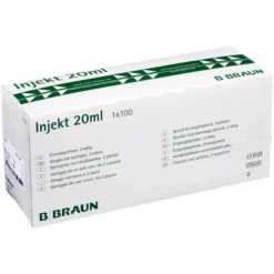 Braun Injekt Spritzen mit exz, 100X20 ml