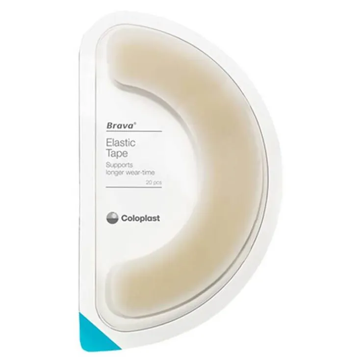 Brava elastischer Fixierstreifen gebogen XL, 20 St