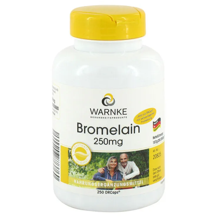 Bromelain 250 mg magensaftresistente Kapseln, 250 St