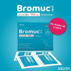 Bromuc akut Junior 100 mg Hustenlöser , 20 St