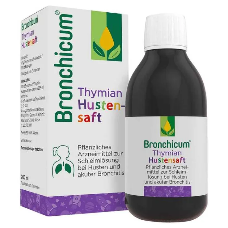 Bronchicum® Thymian Hustensaft, 200 ml