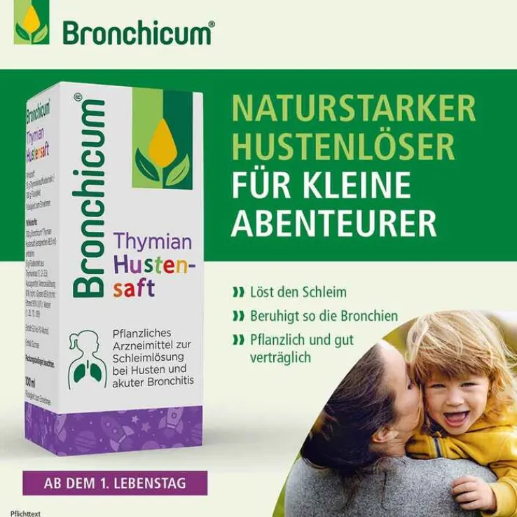 Bronchicum® Thymian Hustensaft, 100 ml