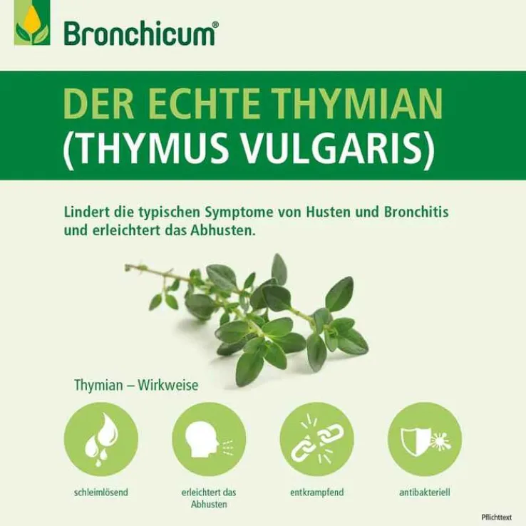 Bronchicum® Thymian Lutschpastillen, 20 St