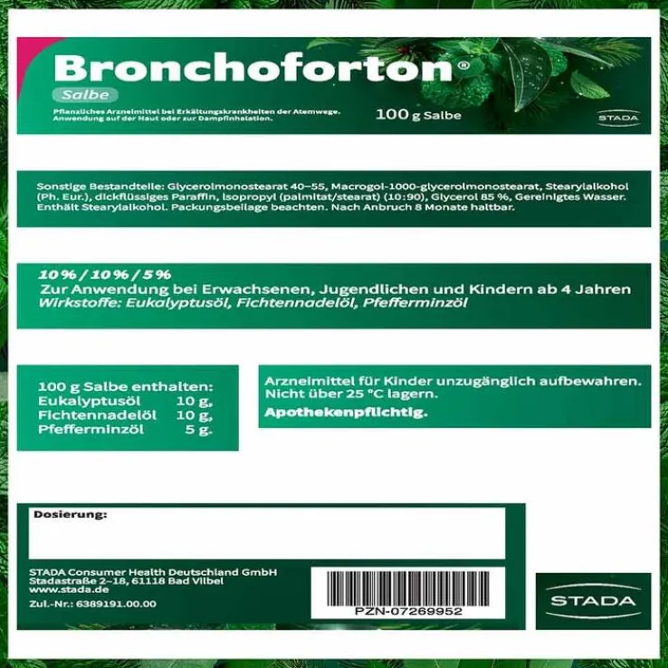 Bronchoforton® Salbe, 100 g