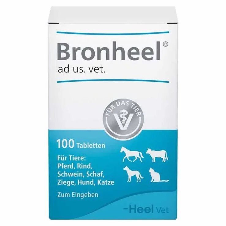 Bronheel Tabletten ad us.vet. (für Tiere), 100 St