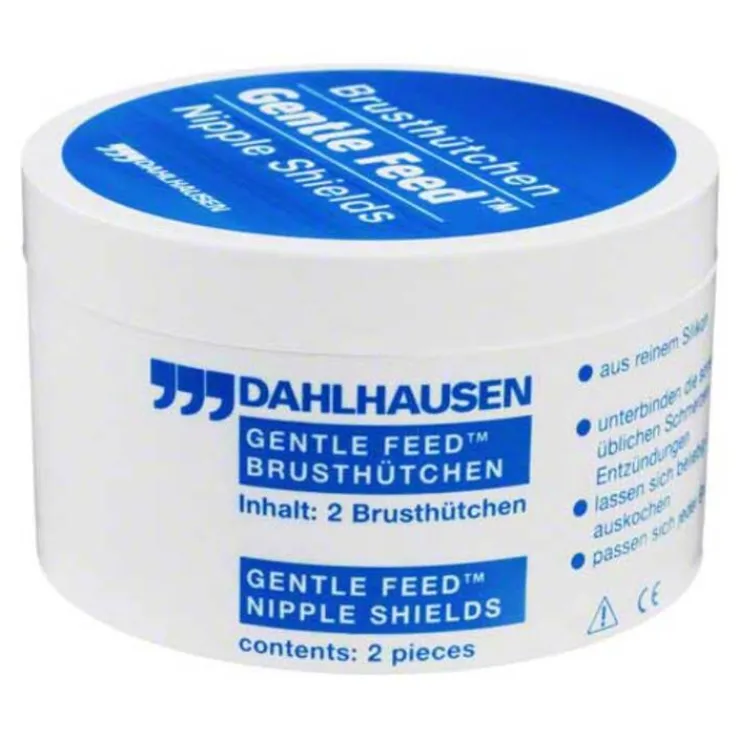 Brusthütchen Silikon Gentle Feed, 2 St