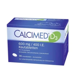Calcimed D3 600 mg / 400 I.E. Kautabletten, 96 St