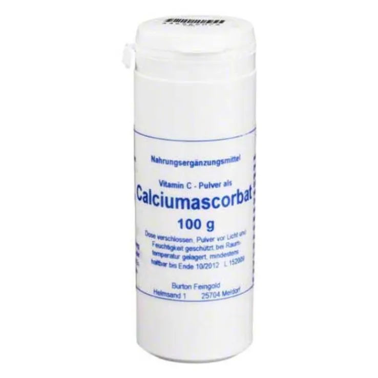 Calciumascorbat Feingold Pulver, 100 g