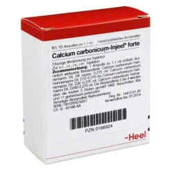 Calcium carbonicum Injeel forte Ampullen, 10 St