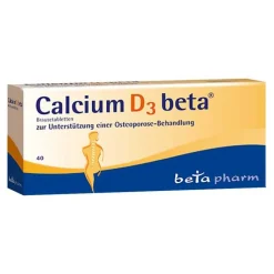 Calcium D3 beta Brausetabletten, 40 St